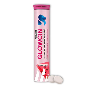 อาหารเสริมเพิ่มความกระจ่างใส Glowcin ปราศจากน้ำตาล รสแตงโม ไนอาซินาไมด์ ชนิดเม็ดฟู่ ปลอดภัย - Product Image 6