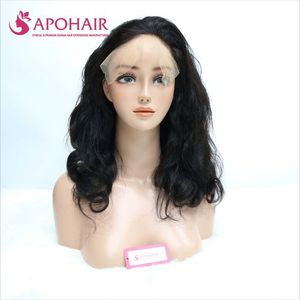 Pelucas de encaje completo, cabello humano virgen brasileño sin procesar, cutícula, suave, 2020 - Product Image 3