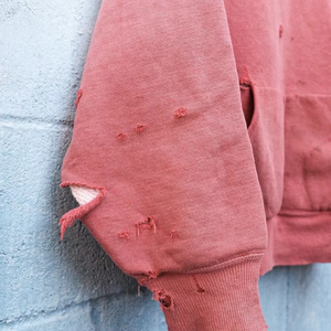 Sweat à capuche boxy personnalisé pour homme, style vintage délavé à l'acide, 100% coton épais 500 GSM en molleton bouclette, personnalisable, collection automne - Product Image 5