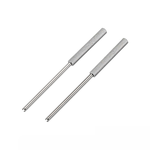 เครื่องมือซ่อมรถยนต์ เครื่องมือถอดแกนวาล์วยาง พร้อมด้ามจับอะลูมิเนียมขนาด 5-1/2 นิ้ว สำหรับติดตั้งและถอด - Product Image 1