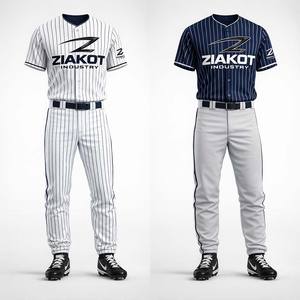 ชุดยูนิฟอร์มเบสบอลครบชุด พร้อมหมวกและเสื้อเจอร์ซีย์ ผ้าโพลีเอสเตอร์ 100% ระบายอากาศได้ดี โลโก้ด้านหน้า พร้อมกระเป๋าเป้สะพายหลัง ถุงเท้าเบสบอล - Product Image 5