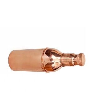 Good Quality <b>Copper</b> <b>Bottle</b> with Strong Build and Secure Lid for Safe Storage of <b>Drinking</b> Water Anytime Anywhere - Product Image 4
