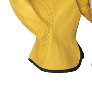Guantes de Trabajo de Cuero Vacuno Resistentes, Guantes para Conducir Camiones, Almacenes, Jardinería, Guantes de Seguridad con Palma de Cuero Dividido - Product Image 6