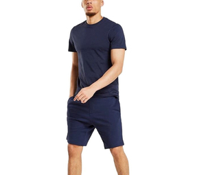 Nouveaux ensembles de t-shirts et shorts décontractés pour hommes, mode streetwear estivale, 100% coton, prix de gros - Product Image 1