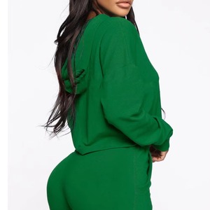 Hoodies courts pour femmes, matière de qualité supérieure, lavables, très demandés, tendance, antibactériens. - Product Image 6