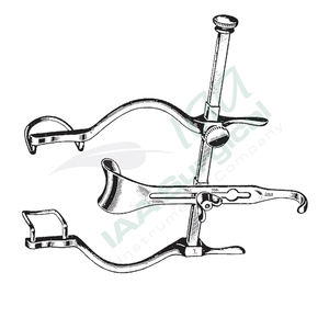 Retractor Abdominal Manual Balfour Autorretenible de Acero Inoxidable, Instrumento Quirúrgico Reutilizable y Ajustable para una Amplia Exposición - Product Image 4