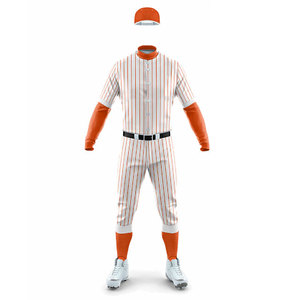 OEM Breathable Youth <b>Baseball</b> Softball Uniform Custom Stripe Design Blank Sublimation Team Name and Numbers Full Kits Uniform - Product Image 2