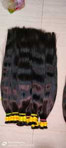 Extensions de cheveux humains vierges vietnamiens avec fixation par clip, trame simple, cheveux en vrac - Product Image 2