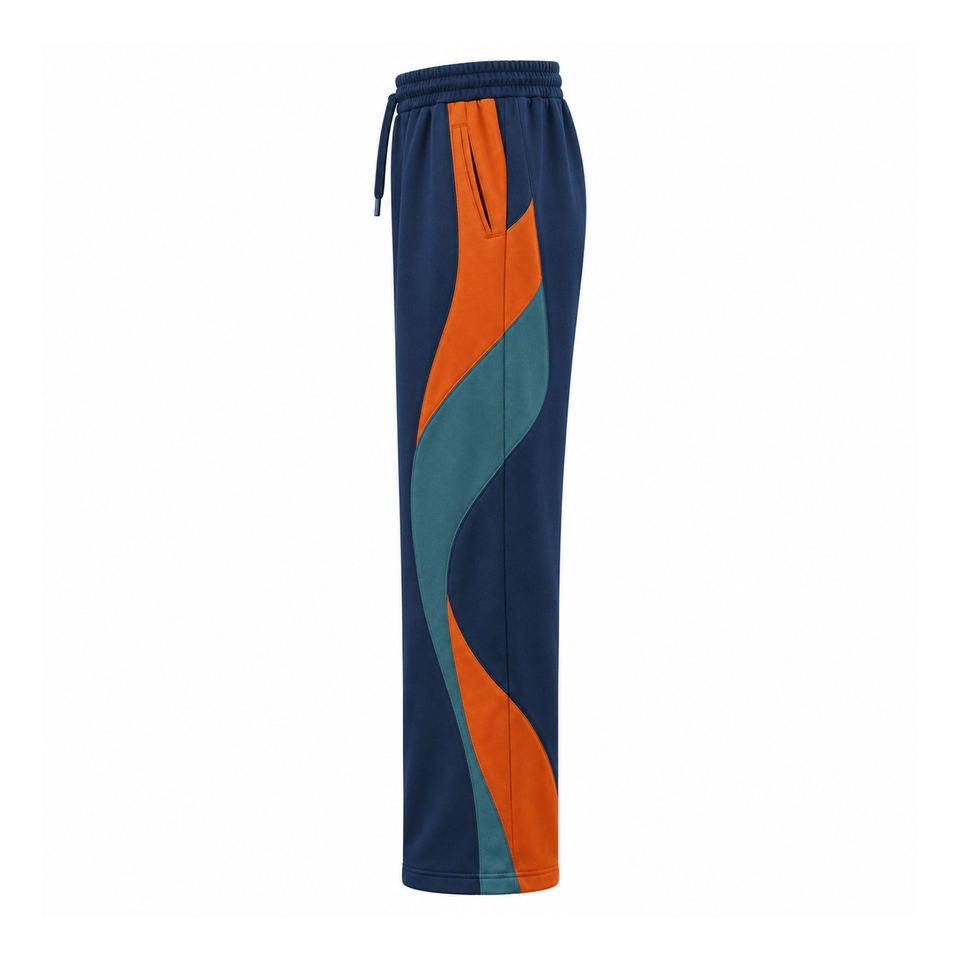 Sample Fly Pattern Wholesale Men's Casual Jogger Bottoms Custom Sports Sweatpants Loose ...