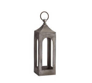 Simple Pleasant Looking Selling Metal & Glass Home Decor Hanging <b>Lantern</b> in White Finish <b>Candle</b> <b>Lantern</b> for Outdoor & Garden - Product Image 6