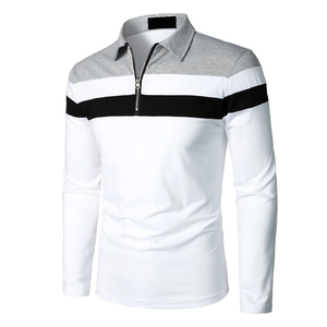 Mens Slim Fit Breathable Casual Knitted for <b>Shirt</b> Long Sleeve Winter 100% <b>Polyester</b> - Product Image 2