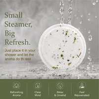 Bombes de bain effervescentes en gros au menthol et à l'eucalyptus pour aromathérapie, idéales pour le spa et l'usage domestique