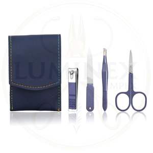 ชุดดูแลเล็บมือ ชุดทำเล็บมือและเล็บเท้า  ชุดอุปกรณ์ทำเล็บสแตนเลส  พร้อมที่ตัดเล็บและเครื่องมือตัดแต่งเล็บ  ใช้ได้กับการตัดแต่งขน - Product Image 4