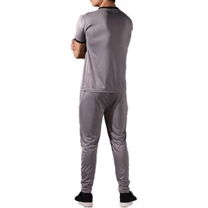 Affordable USA mens tshirt trouser <b>tracksuit</b> summer lightweight breathable fitness running gym wear stylish comfortable outfit - Product Image 3