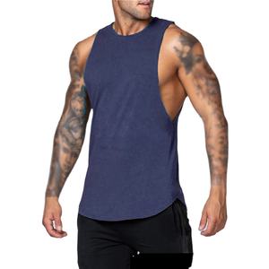 Camiseta sin mangas de entrenamiento de compresión sólida de secado rápido para hombre, chaleco deportivo para correr para gimnasio, ejercicio, ropa superior de entrenamiento - Product Image 4