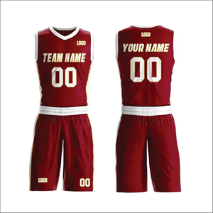 ชุดบาสเก็ตบอลคุณภาพสูงสำหรับทุกเพศ ผลิตจากโพลีเอสเตอร์ 100% พิมพ์ชื่อทีม สีสันตามสั่ง ระบายอากาศได้ดี ชุดกีฬาไซส์ใหญ่ - Product Image 4