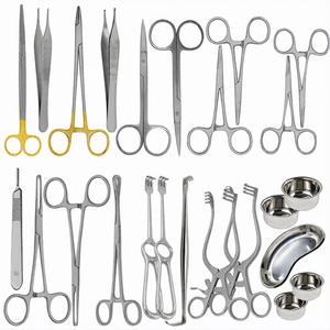 Juego de 24 Instrumentos Quirúrgicos Manuales para Reparación de Tendones, Kit de Instrumentos Quirúrgicos de Acero Inoxidable - Product Image 1