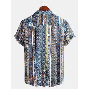 OEM hawaianas-camisas de manga corta personalizadas para hombre, ropa de calle con estampado de logotipo Formal Floral, para playa, Unisex - Product Image 2