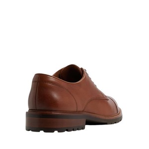 Nuevo diseño 2026: Zapatos Oxford formales de oficina para hombre, de cuero genuino, suaves y casuales, con cordones, estilo Brogue. - Product Image 4