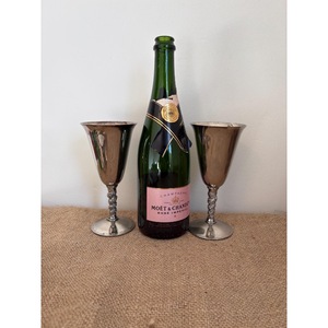 Most Demanded Handmade Brass <b>Goblet</b> Round Embossed Vintage Design For Wedding Occasion - Product Image 2