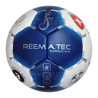 Ballon de handball de championnat de haute qualité, personnalisé OEM, cousu à la main, léger, souple, durable, avec vessie en latex/caoutchouc Reema