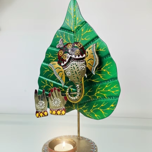 Artesanía Metálica, Decoración para el Hogar, Adorno de Mesa Art Deco, Ecológico, Ligero, Componentes Metálicos Tallados y Moldeados a Mano, Retiro - Product Image 1