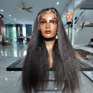 Wholesale Body Wave Long Human Hair <b>Wigs</b> for Black Women Peruvian Hair <b>Cheap</b> U Part <b>Wig</b> Glueless Remy Human Hair - Product Image 3