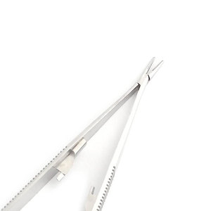 High Precision Stainless Steel Microvascular Needle <b>Holder</b> Microsurgery Vascular Procedures Manual Mol Safety Standard CE - Product Image 2