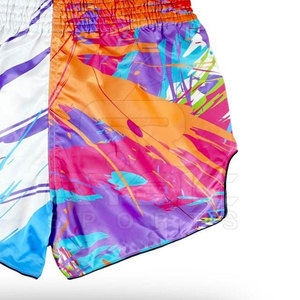 Servicios OEM, Precio Razonable, Pantalones Cortos de Muay Thai, Último Estilo, Diseño Personalizado, Elegantes Pantalones Cortos de Muay Thai para Hombre - Product Image 4