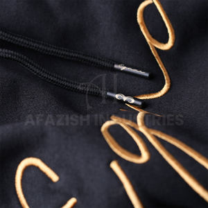 เสื้อฮู้ดผ้ายืดหยุ่นสูงสำหรับทุกเพศเสื้อผ้ากีฬาผู้ชายดีไซน์เองยอดนิยม - Product Image 6