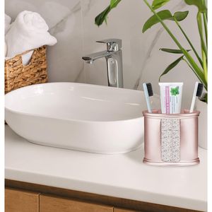 Set di Accessori da Bagno Moderno e Classico di Lusso, 4 Pezzi, Include Dispenser per Sapone Liquido, Bicchiere, Portaspazzolino, Portasapone - Product Image 5