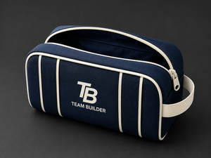Pochette de toilette personnalisée avec logo pour la salle de bain, sac de voyage pour cosmétiques, organiseur |   Conception suspendue durable avec boucle de transport à fermeture éclair |   Vente en gros OEM - Product Image 2