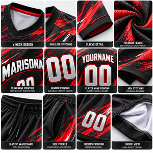 Tenue de football personnalisée pour jeunes, ensemble maillot et short respirant sublimé pour clubs et académies - Product Image 3