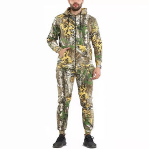 Vêtements de chasse en plein air Tronyond, veste à imprimé jungle, combinaison camouflage, sweat à capuche en polaire pour la pêche et la chasse, ensemble de survêtement - Product Image 1