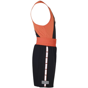Conjunto de Uniforme de Boxeo Rojo Personalizado al por Mayor para Hombre, Chaleco de Boxeo Transpirable de Malla, Pantalones Cortos, Traje OEM para Entrenamiento y Combate, Artículos Deportivos - Product Image 4