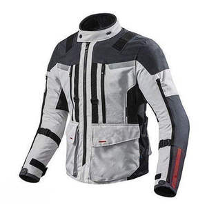 Traje de Motociclismo de Cuero de Manga Larga para Hombre MERITORIOUS INTERNATIONAL, Personalizado, Impresión Digital de Alta Calidad, 460g, Gris - Product Image 2
