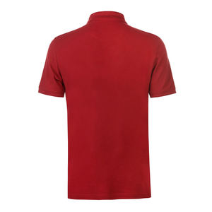 Polo promotionnel en piqué vierge pour homme – Gamme décontractée classique à col brodé de couleur unie - Product Image 2