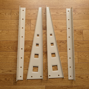 ขายึดผนัง ELRC501 สำหรับงาน DIY ปรับปรุงบ้าน รับน้ำหนักได้ 5 แรงม้า โครงสร้างโลหะแข็งแรง ประกอบด้วยสลักเกลียวเคลือบสีฝุ่น รูปทรงตัวแอล - Product Image 2