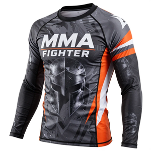 Rashguard de Artes Marciales Personalizado, Material Resistente, Nuevo Diseño, Rashguard para Hombre con Impresión por Sublimación, Top Deportivo - Product Image 3