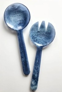 Resin Serving Spoon High Quality Finish Reusable Kitchen Accessory for Salad Rice Soup and <b>Buffet</b> Service - Product Image 4