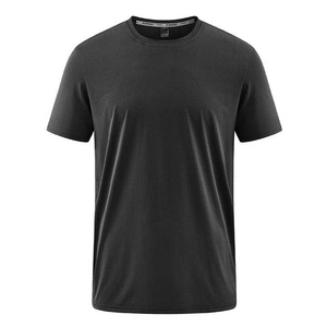 Camiseta Blanca de Manga Corta para Hombre, Cuello Redondo, Corte Regular, Transpirable, de Algodón Jersey, Estilo Casual, Color Sólido - Product Image 3