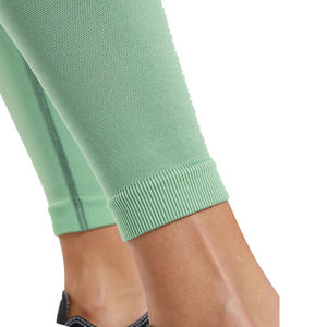 Leggings de Yoga de Cintura Alta, Color Verde Salvia, Sin Costuras, Compresivos, para Gimnasio, de Spandex/Nailon, Transpirables, de Secado Rápido, Ligeros, Talla Grande - Product Image 6