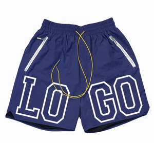 Nouveauté : Short de basketball brodé pour homme, fabriqué directement en usine, avec poches, certifié BSCI, idéal pour l'été - Product Image 5