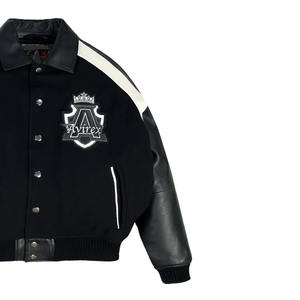 Chaqueta de Invierno Premium para Hombre Avirex, Cuero Genuino, Resistente al Viento e Impermeable, Teñido Liso, Todas las Tallas Disponibles - Product Image 2