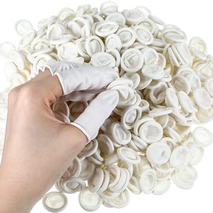 Fundas Desechables de Látex para Dedos, Protectores Antiestáticos para Tatuajes, Belleza, Uñas, PMU y Salón - Product Image 1