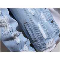 Veste en jean décontractée à manches longues boutonnée pour homme Solid Traders, style camionneur, écologique, respirante, hiver