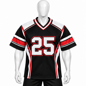 Maillot de supporter personnalisé pour homme, respirant, grande taille, avec logo et numéro imprimés par sublimation – Nouvelle collection en promotion - Product Image 5