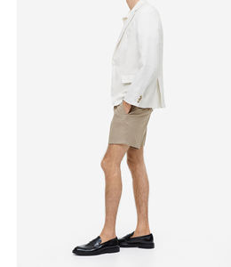 กางเกงยีนส์ขาสั้นทรงหลวมสีดำ ดีไซน์สี่กระเป๋า ราคาขายส่ง รับทำโลโก้ ใส่สบาย ไซส์มาตรฐานสำหรับผู้ชาย - Product Image 6