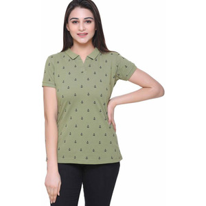 Nouveau design tendance : Chemises décontractées en toile tricotée respirante, douce et confortable pour femmes, avec logo personnalisé, couleur unie – En promotion - Product Image 6