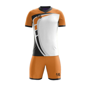 Uniforme de Fútbol Sublimado, 100% Poliéster, Transpirable, Impermeable, de Secado Rápido, Manga Corta, para Equipos, Adultos, OEM, ODM - Product Image 4